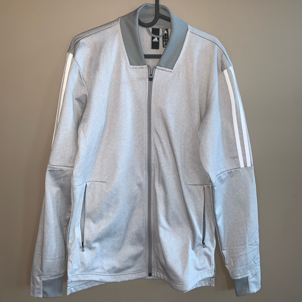 Men’s Adidas light warm up jacket size small